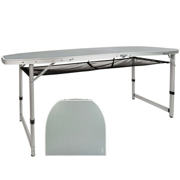 Table Piable Aktive 149 x 71,5 x 80 cm Pliable De Camping