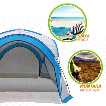 Tente de Plage Aktive Moustiquaire De Camping 350 x 260 x 350 cm