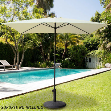 Sunshade Aktive 300 x 245 x 200 cm Aluminium Cream