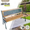 Bench Aktive Wood 125 x 73 x 52 cm