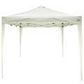 Gazebo Colorbaby Max-Air White Cloth Steel 300 x 300 x 250 cm
