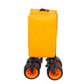 Multi-purpose Cart Aktive Orange Polyester PVC Steel 86 x 108 x 44 cm Foldable Beach