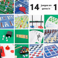 Multi-game Table Colorbaby 122 x 80 x 61 cm 14-in-1