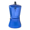 Italienische Kaffeemaschine Oroley Petra 9 Tassen Blau Aluminium
