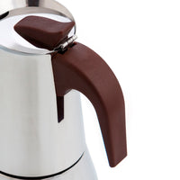 Italienische Kaffeemaschine Quid Milan Metall 9 Tassen