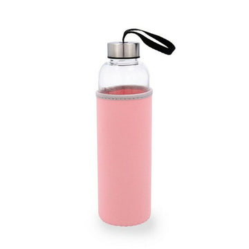 Bottle Quid Quidate Pink Glass 600 ml