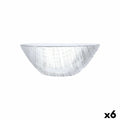 Saladier Bidasoa Ikonic Transparent verre (15,5 cm) (Pack 6x)