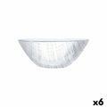 Salatschüssel Bidasoa Ikonic Durchsichtig Glas (15,5 cm) (Pack 6x)