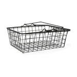 Wire Basket Quid Ebano Metal Steel 30 x 23 x 10,5 cm