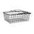 Wire Basket Quid Ebano Metal Steel 30 x 23 x 10,5 cm