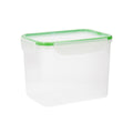 Boîte à lunch hermétique Quid Greenery Transparent Plastique (3,7 L) (Pack 4x)