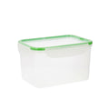 Lunch box Quid Greenery 2,8 L Transparent Plastic (4 Units) (Pack 4x)