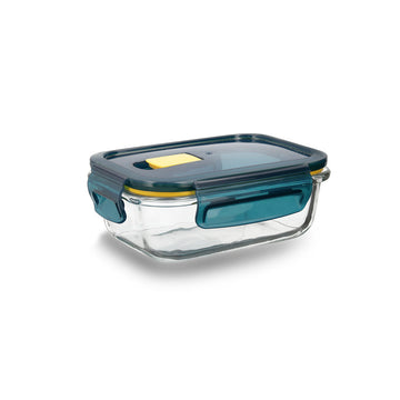 Hermetic Lunch Box Quid Astral 370 ml Blue Glass