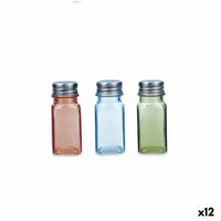 Salzstreuer Quid Tu Y Yo Bunt Glas 4 x 10 cm (Pack 12x)