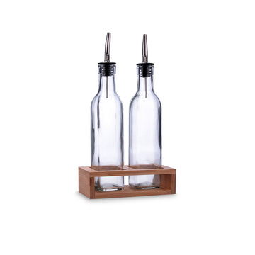 Ensemble salière et poivrier Quid Naturalia Transparent verre 260 ml