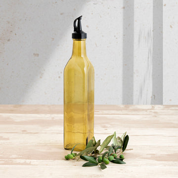 Ölfläschchen Quid Naturalia grün Glas 550 ml