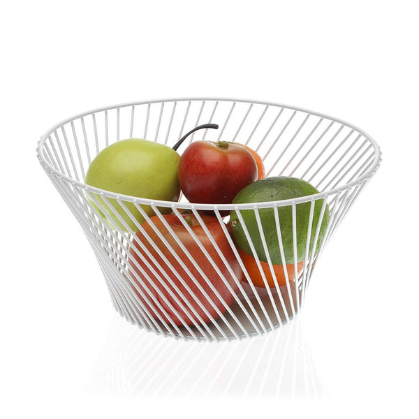 Coupe à fruits Versa Blanc Acier Fer (13,5 cm)