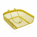 Porte-serviettes Versa Jaune Métal Acier 20 x 6,8 x 18,5 cm