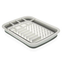 Égouttoir pour Évier Versa Blanc Pliable polypropylène 29,3 x 11,5 x 37,8 cm