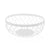 Fruit Bowl Versa White Steel (24 x 10 x 24 cm)