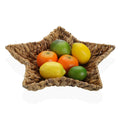 Multi-purpose basket Versa Water hyacinth 38 x 8 x 38 cm Star