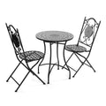 Ensemble Table + 2 Chaises Versa Java 60 x 71 x 60 cm