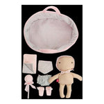 Rag Doll Berjuan 11301 28 cm Pink (28 cm)