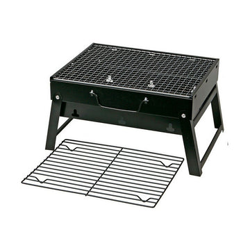 Grill Tragbarer 35 x 27 x 20 cm Schwarz