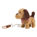 Plush Toy Dog Brown 22 cm