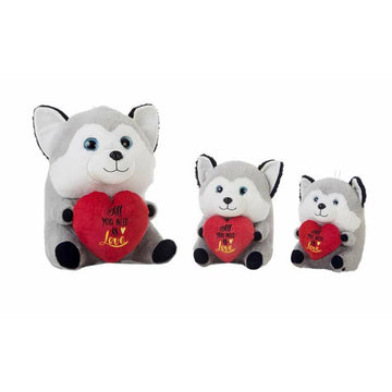 Fluffy toy Creaciones Llopis Dog Heart 28 cm Dalmatian