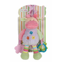 Peluche d'Activités pour Bébé Vache 25cm