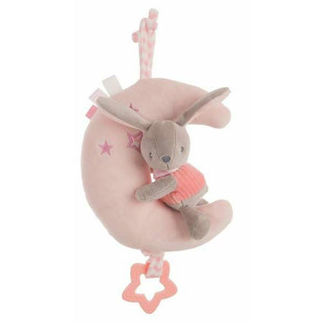 Fluffy toy Moon Rabbit Pink 25 cm