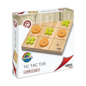 Three-in-a-Row Game Cayro Tic Tac Toe 20 x 20 x 4 cm