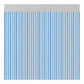 Vorhang Acudam Brescia Türen Blau Außenbereich PVC Aluminium 90 x 210 cm