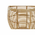 Blumentopf DKD Home Decor Braun Rattan (32 x 32 x 70 cm)