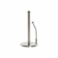 Kitchen Paper holder DKD Home Decor Silver Stainless steel 17 x 17 x 35 cm