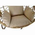 Hängender Gartenstuhl DKD Home Decor 90 x 70 x 110 cm 105 x 75 x 226 cm Beige Metall Braun Synthetischer Rattan