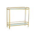 Tevogn DKD Home Decor Gold Metall Kristall 80 x 28 x 81 cm