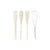 Set of Kitchen Utensils DKD Home Decor Dolomite MDF Wood 12 x 12 x 22 cm Flowers