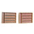 Range-couverts DKD Home Decor Bambou Colonial Africain 25,5 x 35,5 x 5 cm (2 Unités)