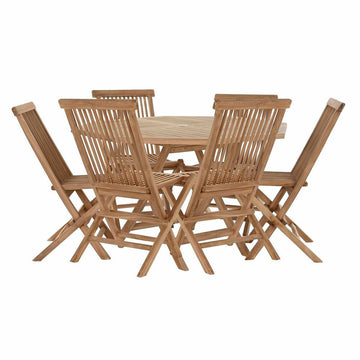 Tisch-Set mit Stühlen DKD Home Decor 90 cm 120 x 120 x 75 cm  