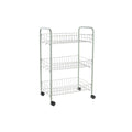 Serving trolley DKD Home Decor Green Metal polypropylene 40 x 26 x 62 cm