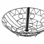 Fruit Bowl DKD Home Decor 28 x 28 x 58 cm Black Metal