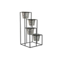 Cache-pot DKD Home Decor Gris Métal Usé 34 x 34 x 71 cm