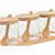 Sugar Bowl DKD Home Decor Basic Transparent Natural Bamboo 3 Pieces 8,5 cm 29 x 10 x 10 cm