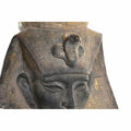 Planter DKD Home Decor Golden Metal Egyptian Man Magnesium (38 x 27 x 67 cm)