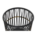 Set de pots DKD Home Decor Noir Bambou Colonial 36 x 36 x 78 cm (2 Unités)