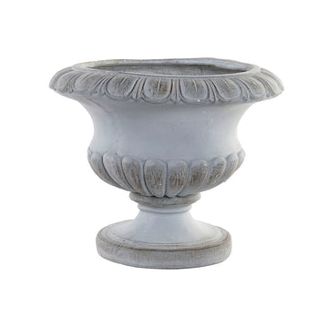 Cache-pot DKD Home Decor Gris Fibre de Verre 49,5 x 49,5 x 39,5 cm