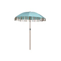 Parasol DKD Home Decor Acier Aluminium Bleu ciel (180 x 180 x 190 cm)