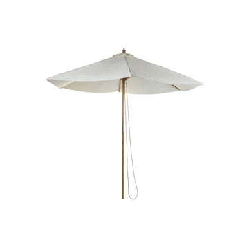 Parasol DKD Home Decor Naturel Beige Aluminium Bambou (300 x 300 x 230 cm)